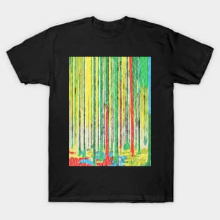 abstract forest landscape T-Shirt